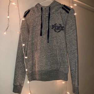 PINK Quarter Zip Hoodie